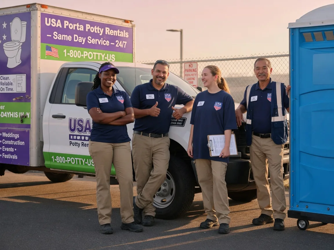 Porta Potty Rental company in Luxemburg, WI